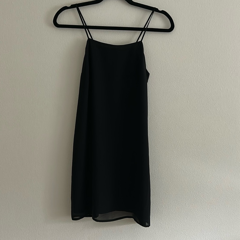 Maeve by Anthropology Little Black Slip Dress XS NWOT